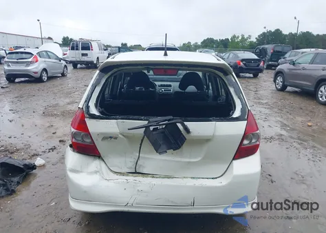 2007 Honda Fit Sport from USA, damaged, VIN JHMGD38637S018714